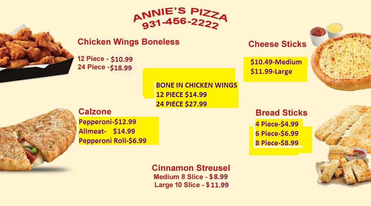 ANNIE'S PIZZA